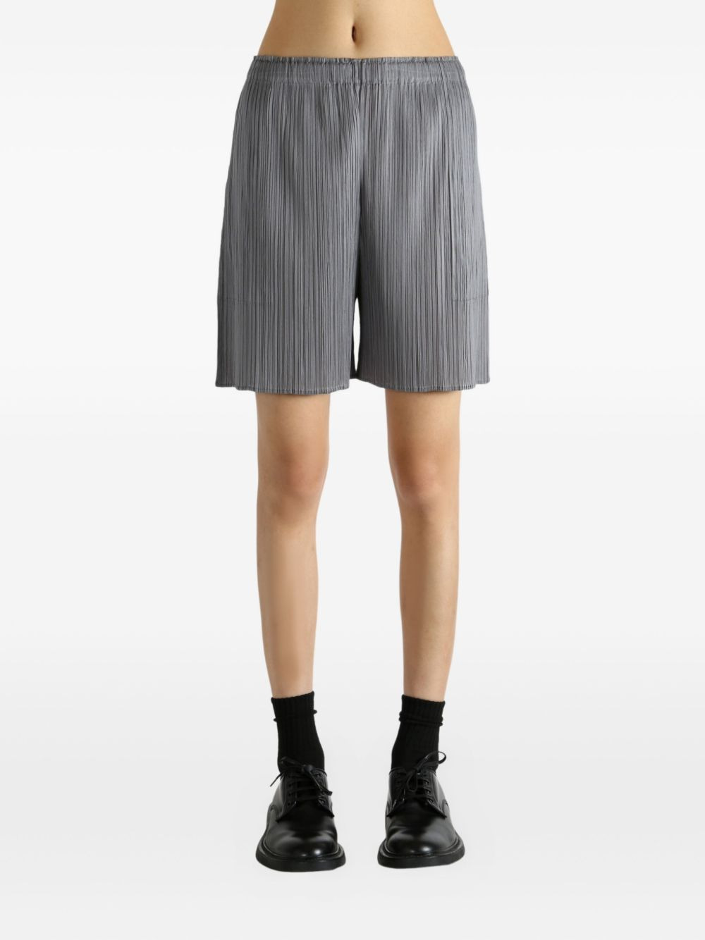 Lucid Pleats elastic-waist shorts - 2