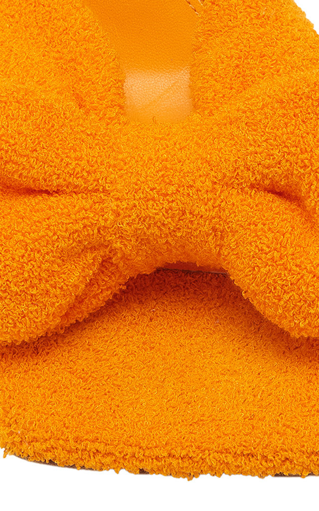 Stretch Terry Sandals orange - 6