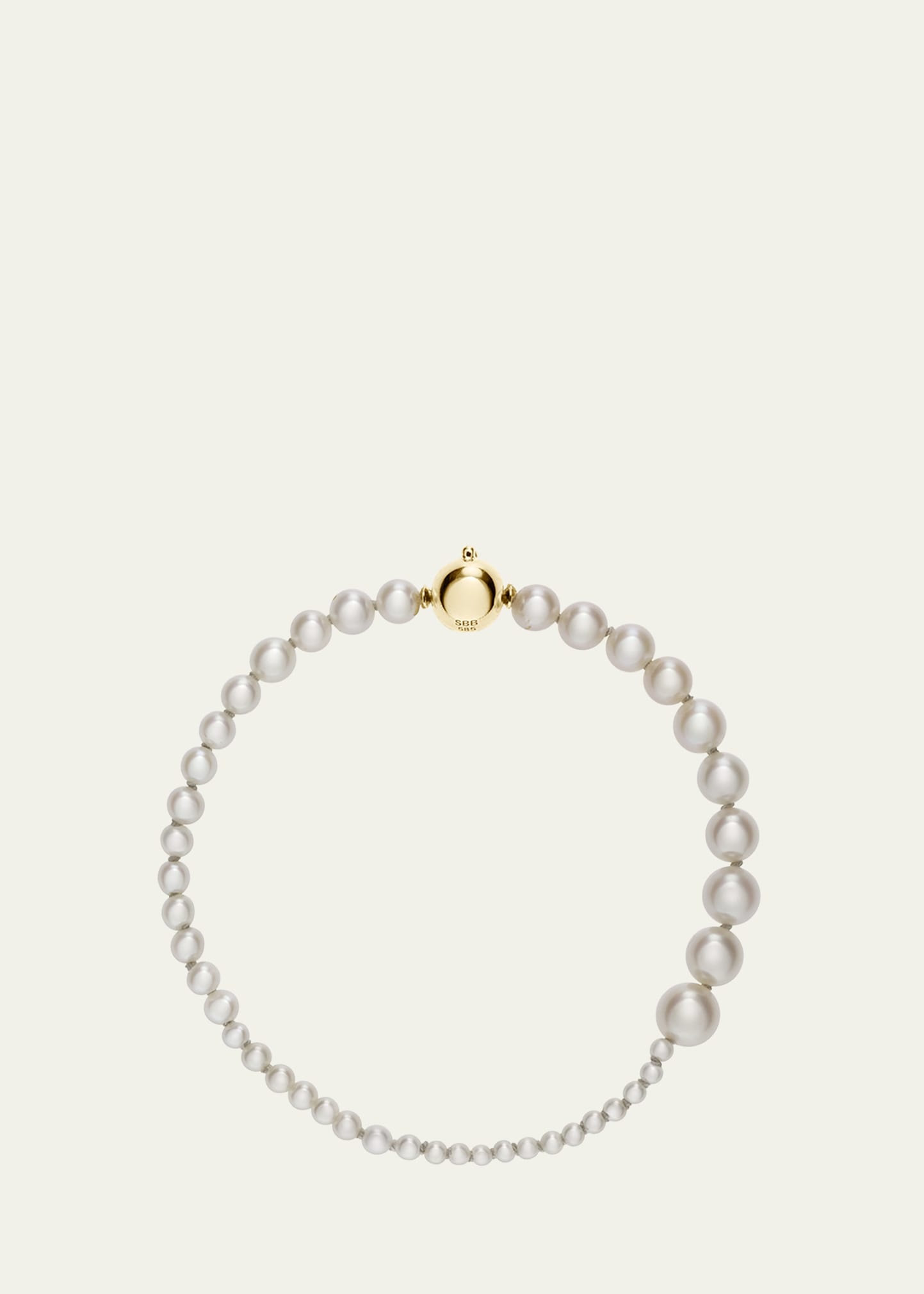Petit Peggy Graduated Freshwater Pearl Bracelet - 1