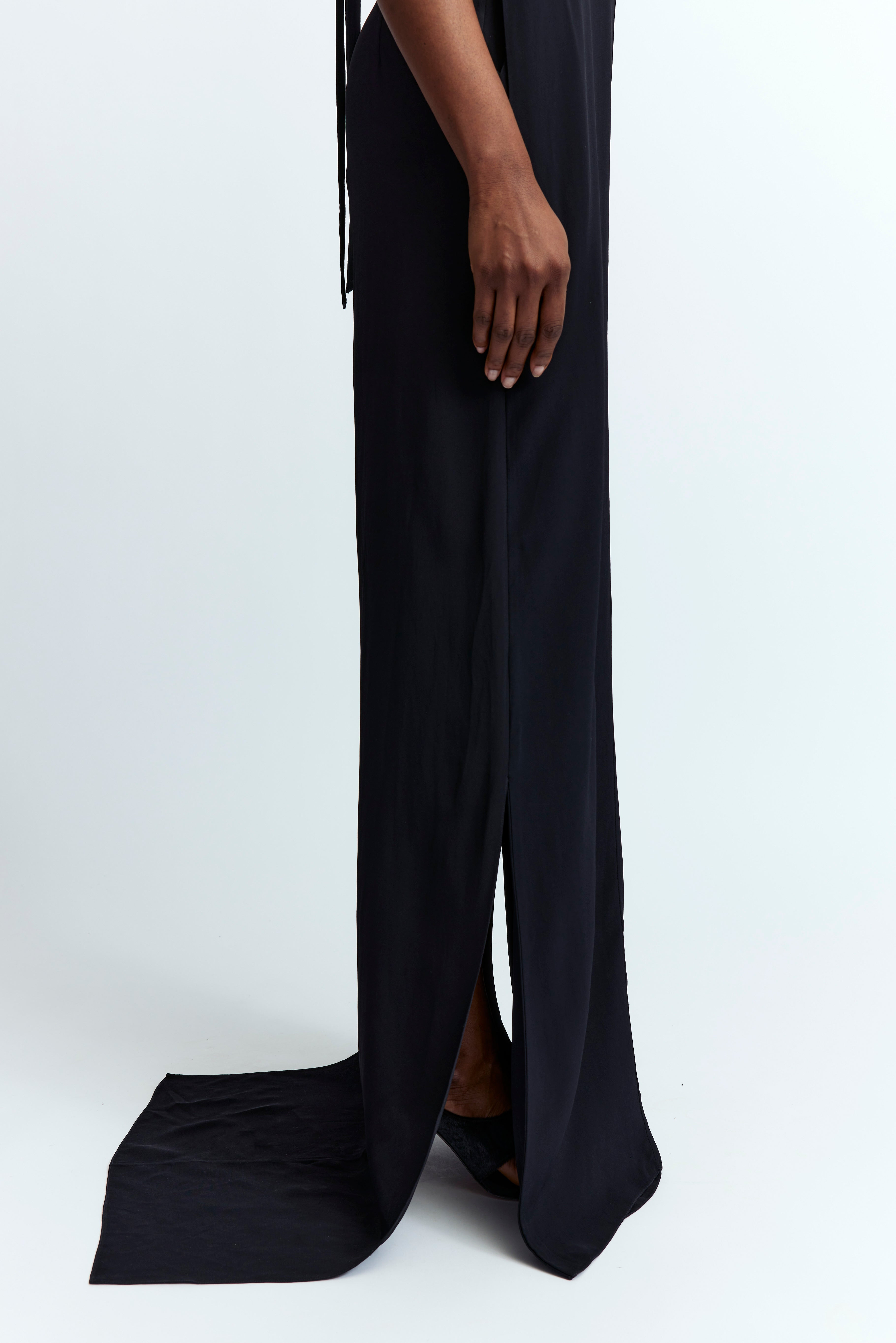 CLELIA GOWN IN CREPE - 5