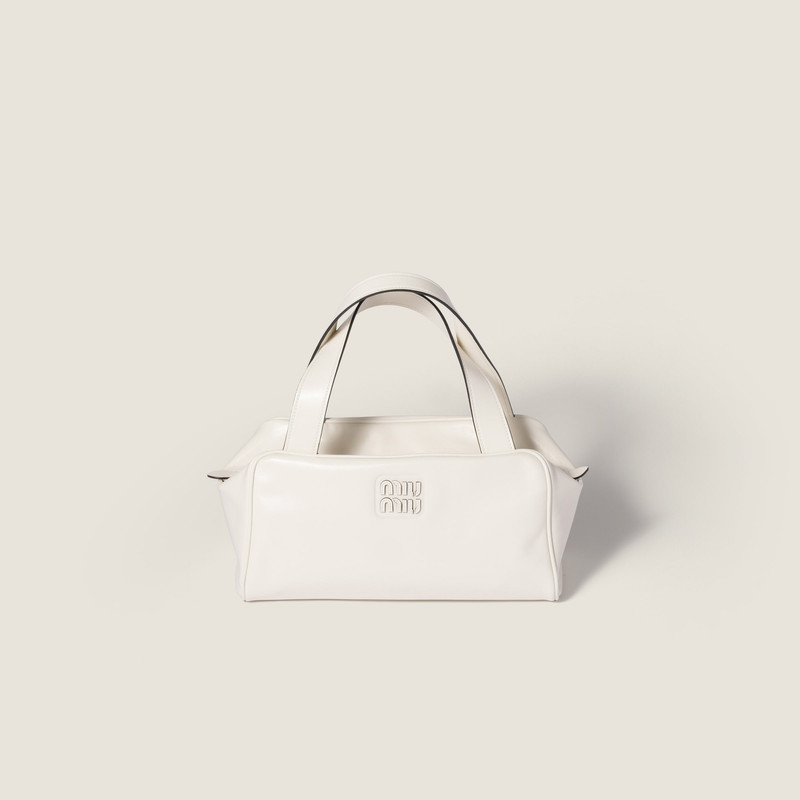 Leather top-handle bag 1