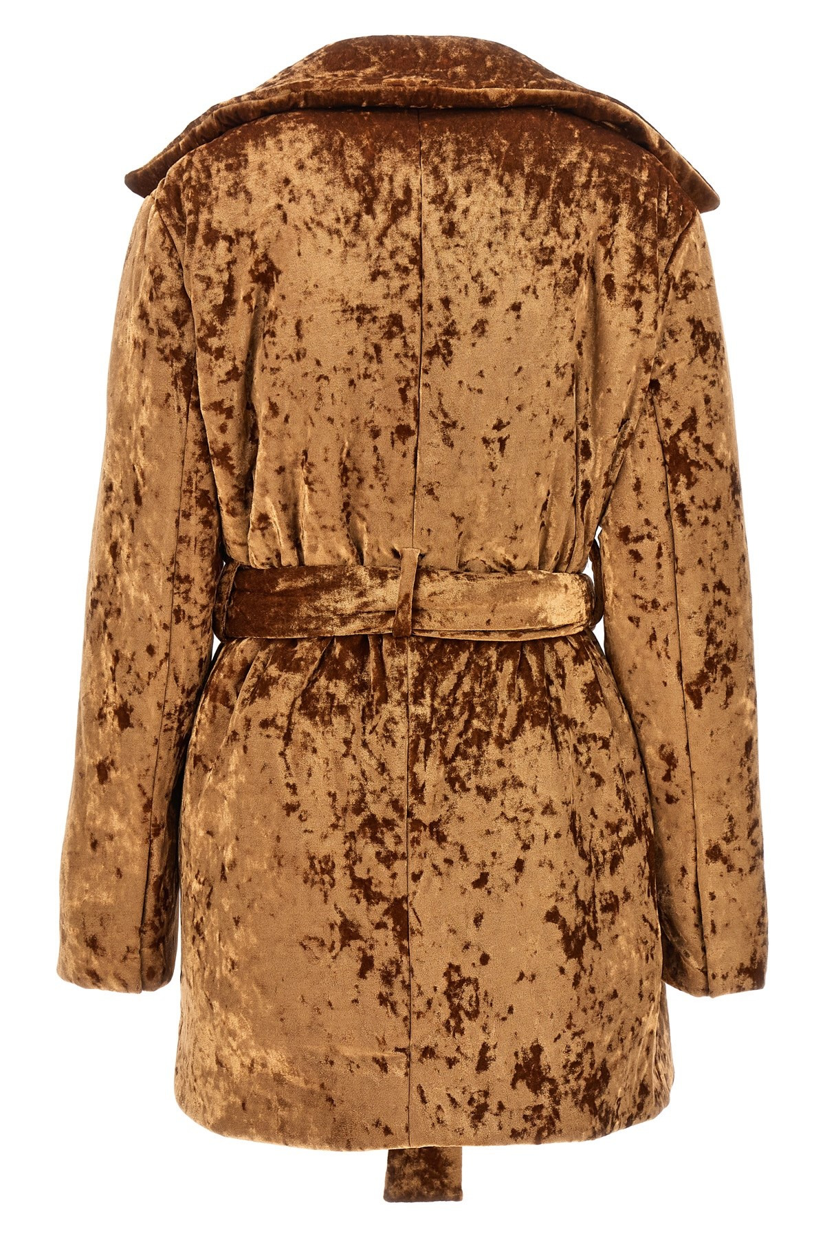'Crushed velvet' coat - 2