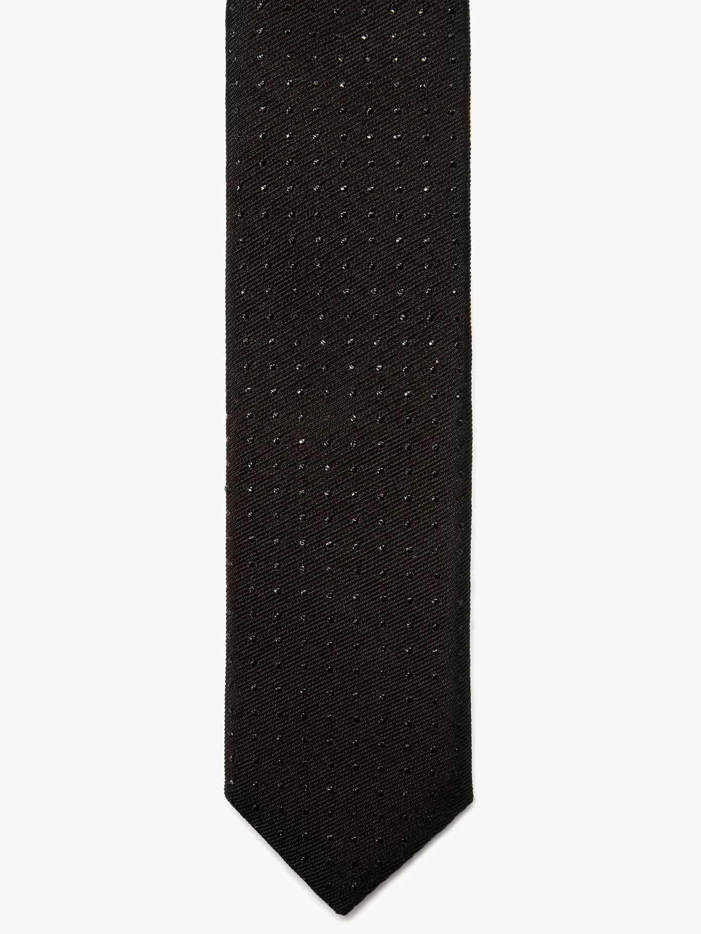 Polka-dot silk-blend tie - 4