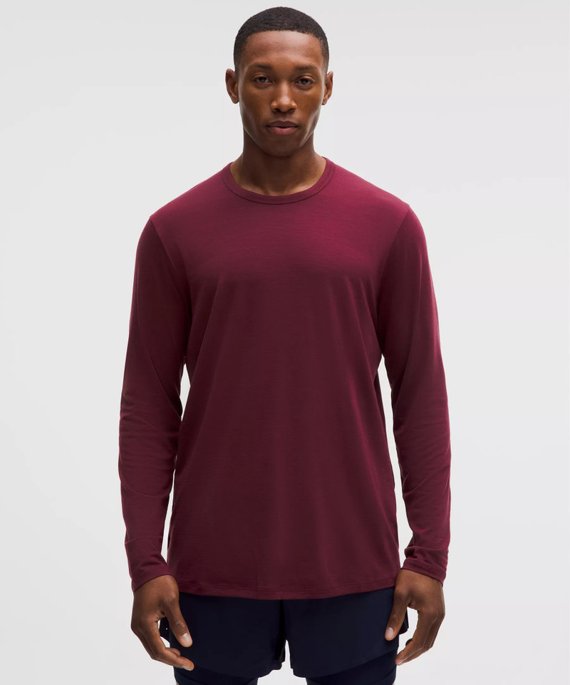 Mile Maker Merino Wool-Blend Long-Sleeve Shirt 1