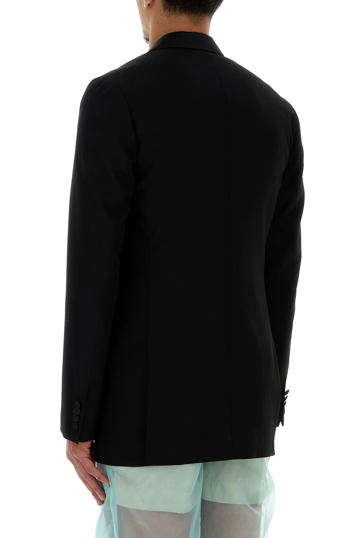 Black wool blend Bartux blazer - 4