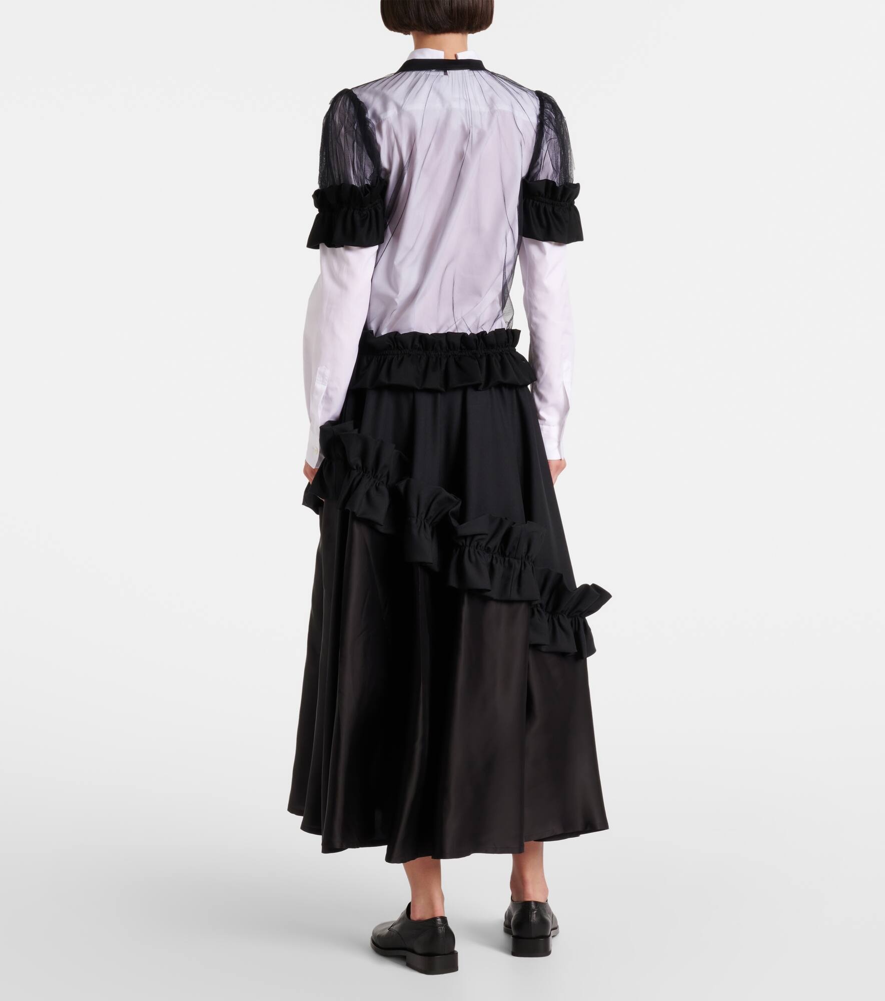 Sheer tulle top - 3