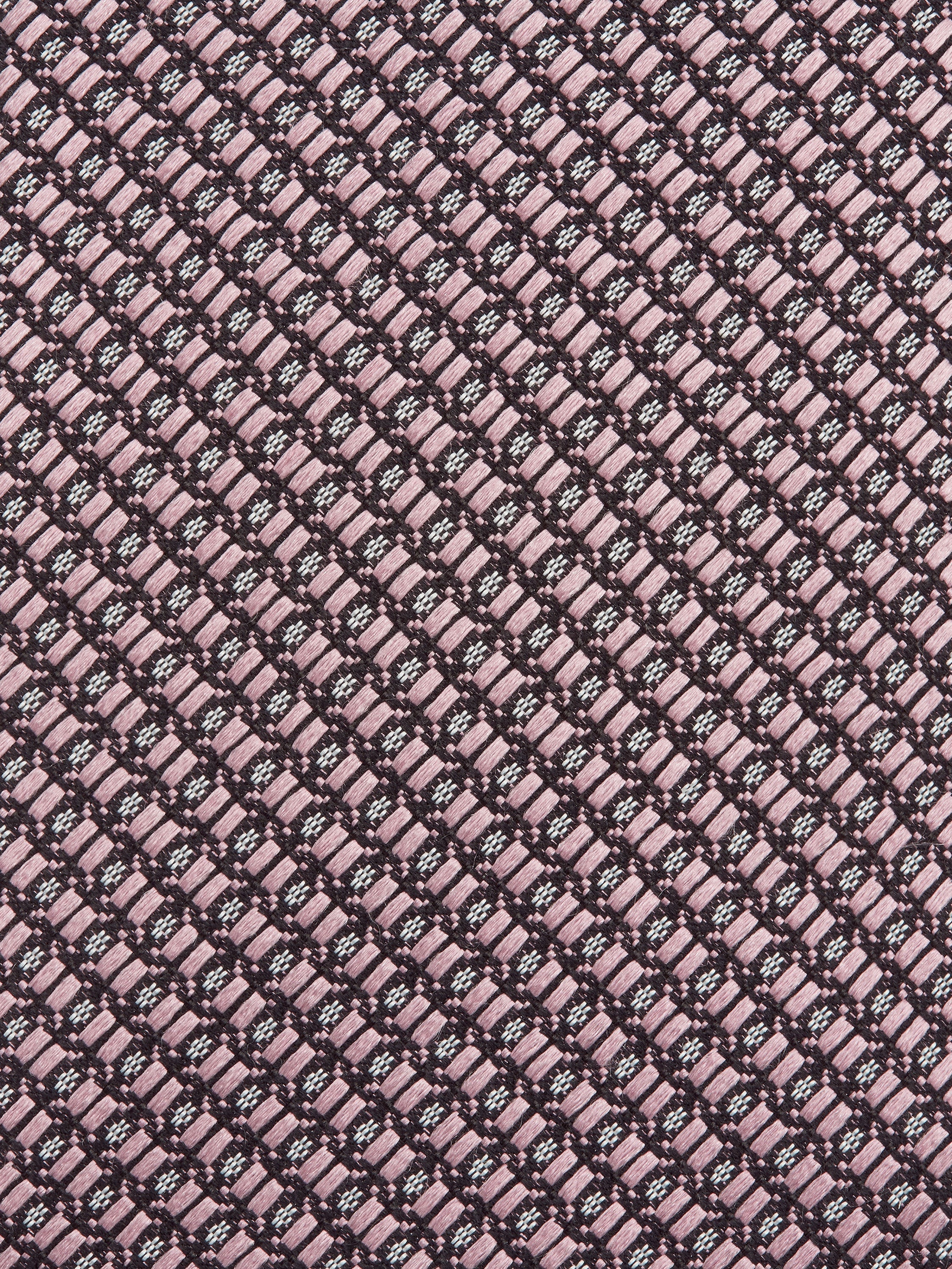 PINK SILK TIE - 2