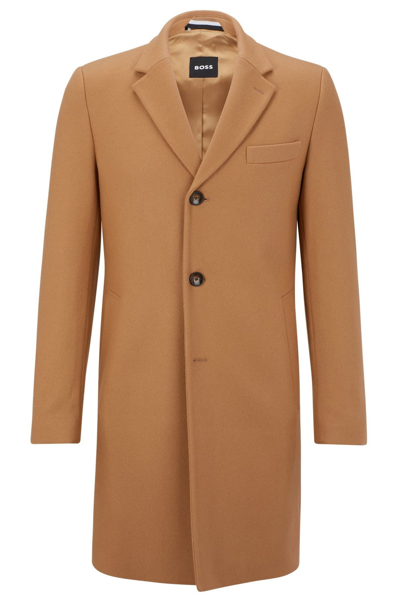 SLIM-FIT COAT IN A VIRGIN-WOOL BLEND 1