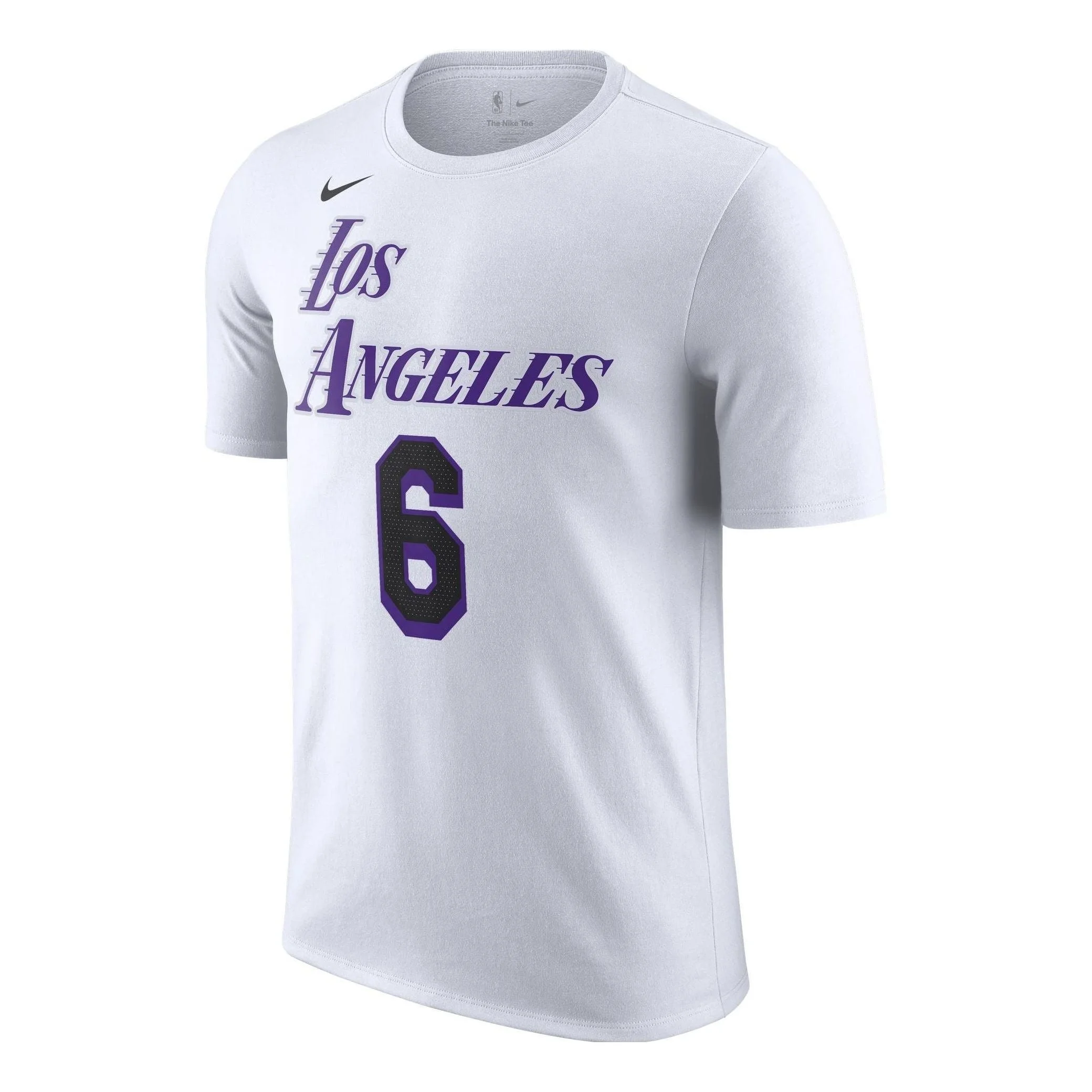 Nike x Nba Essential City Edition T-Shirt 'LeBron James 6' DV5994-100 - 1