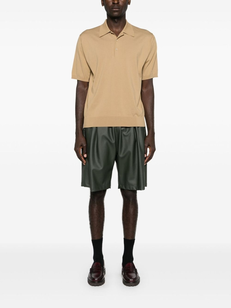 AURALEE short-sleeve cotton polo shirt outlook