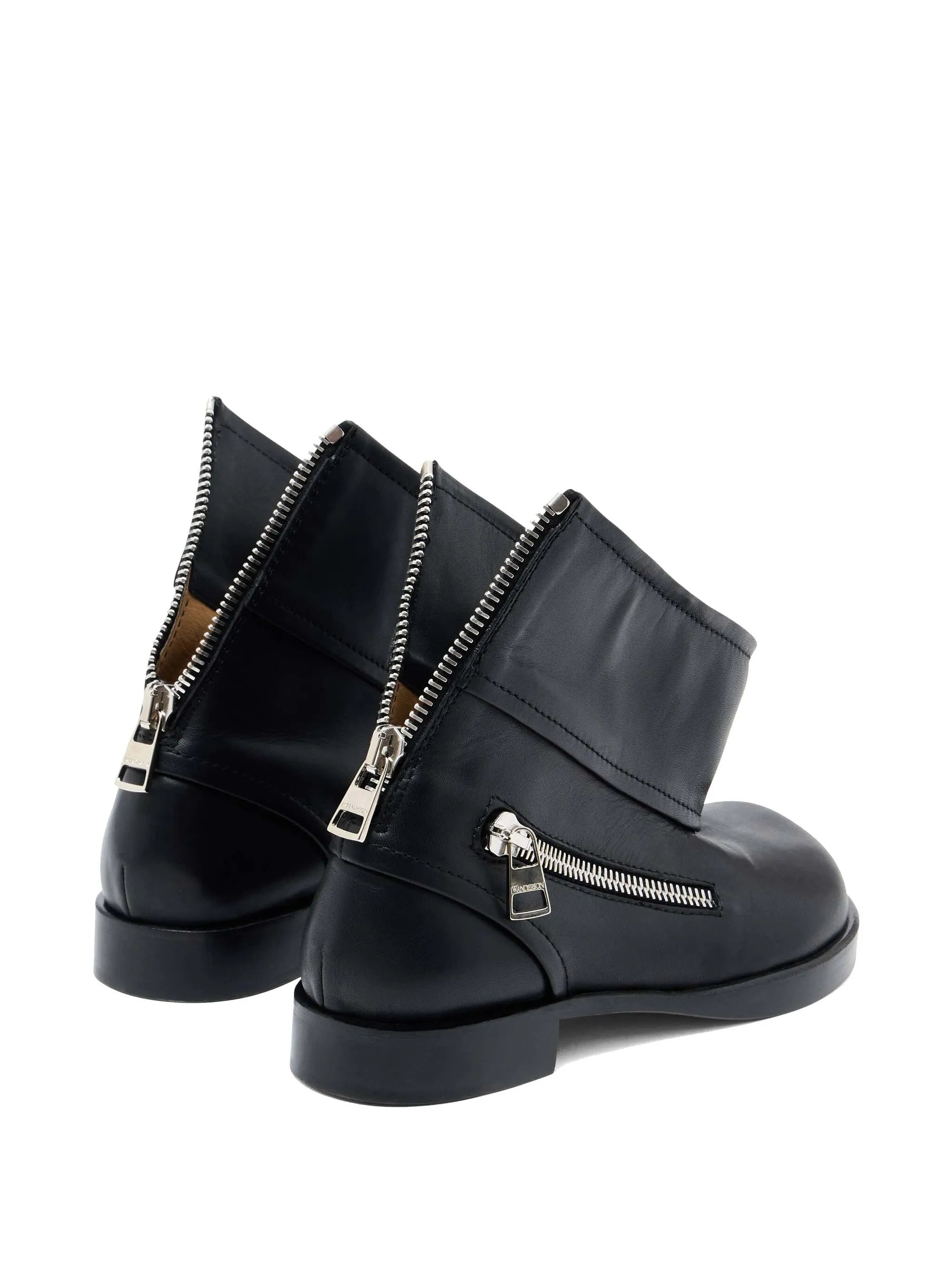 Leather Ankle Boots - 3