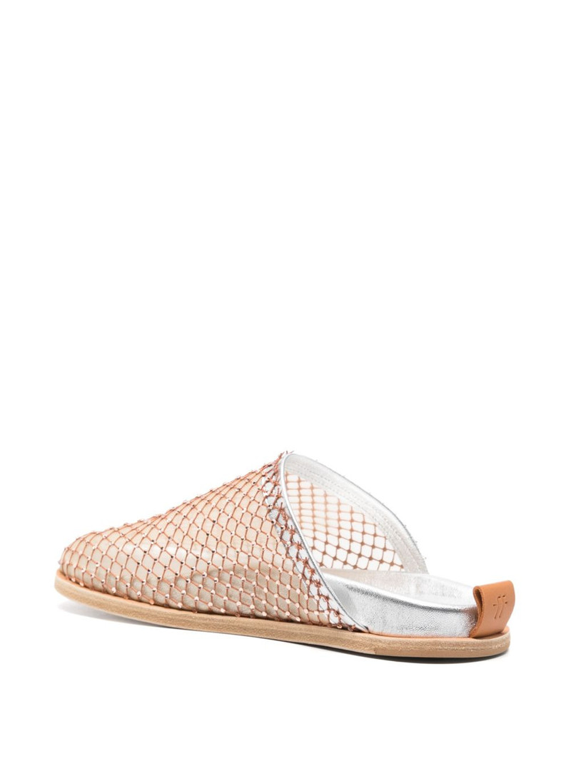 crystal-embellished mesh mules 3