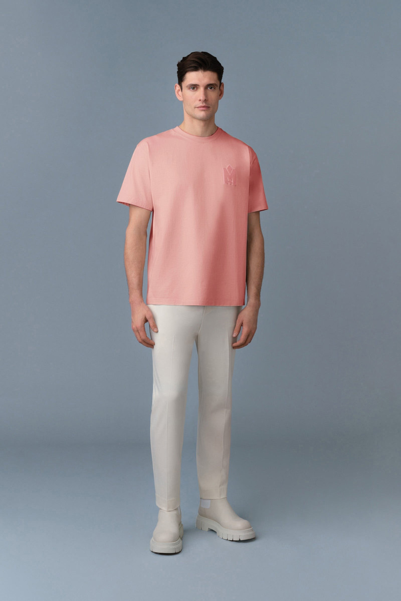 MACKAGE TEE Tee-shirt with velvet logo outlook