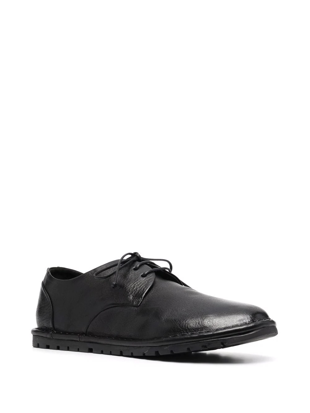 contrast-sole Derby shoes - 2