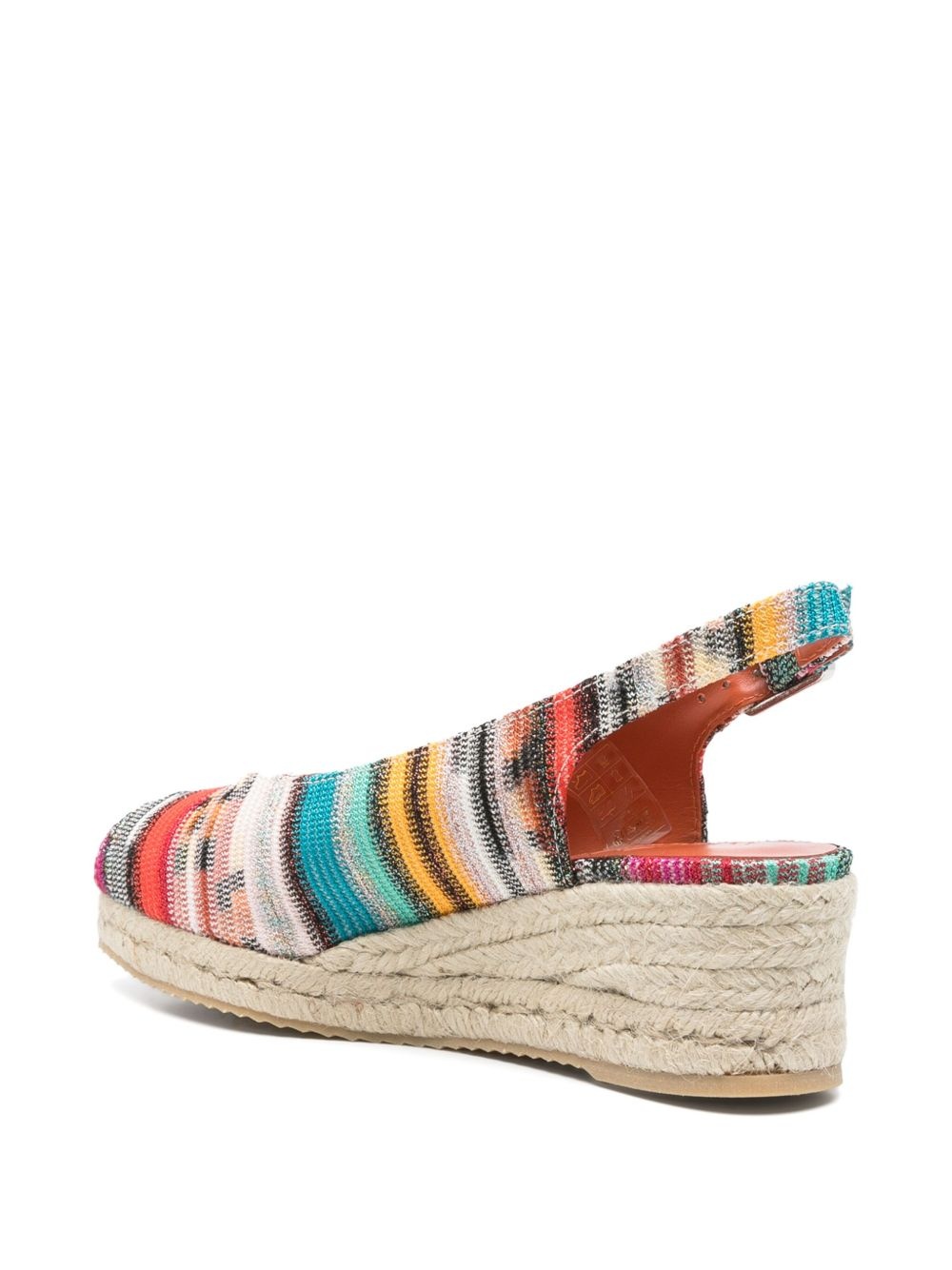 45mm striped espadrilles - 3
