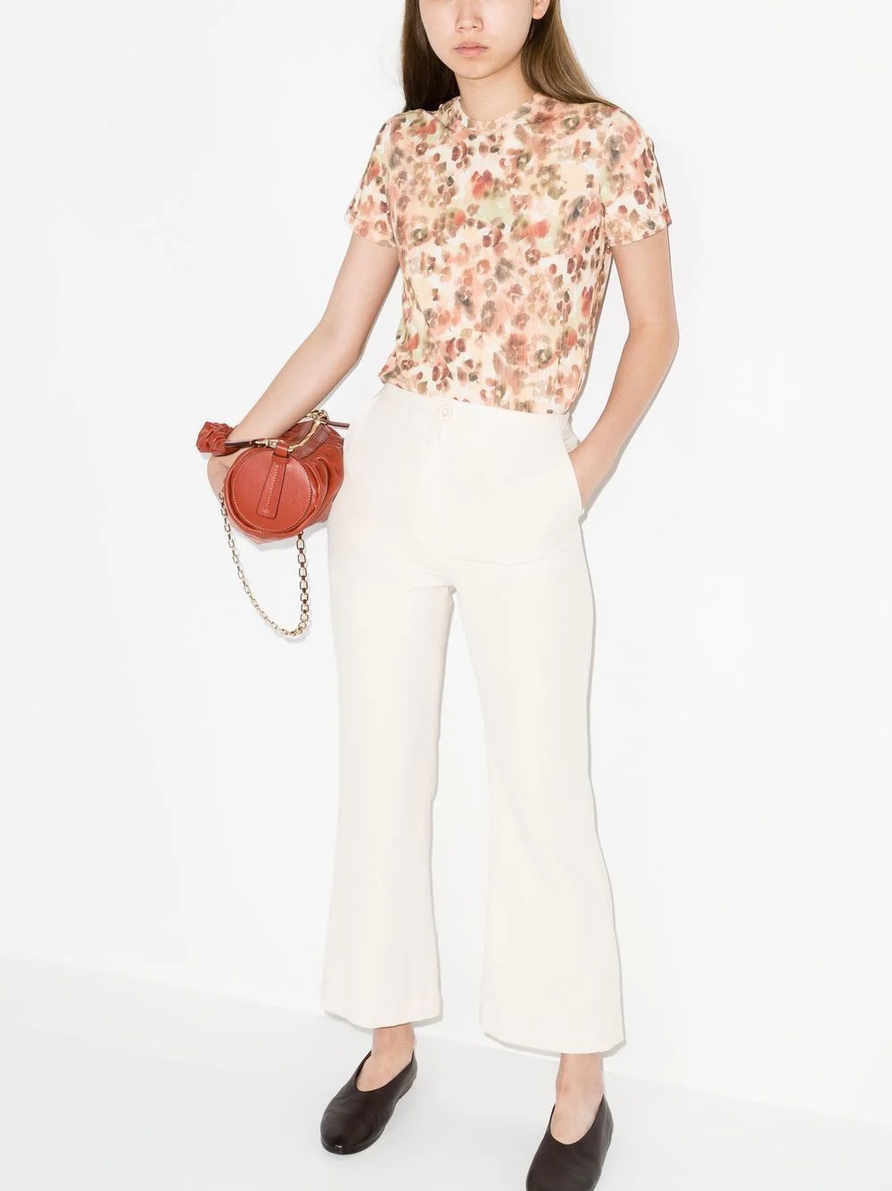 Beata cropped trousers - 2