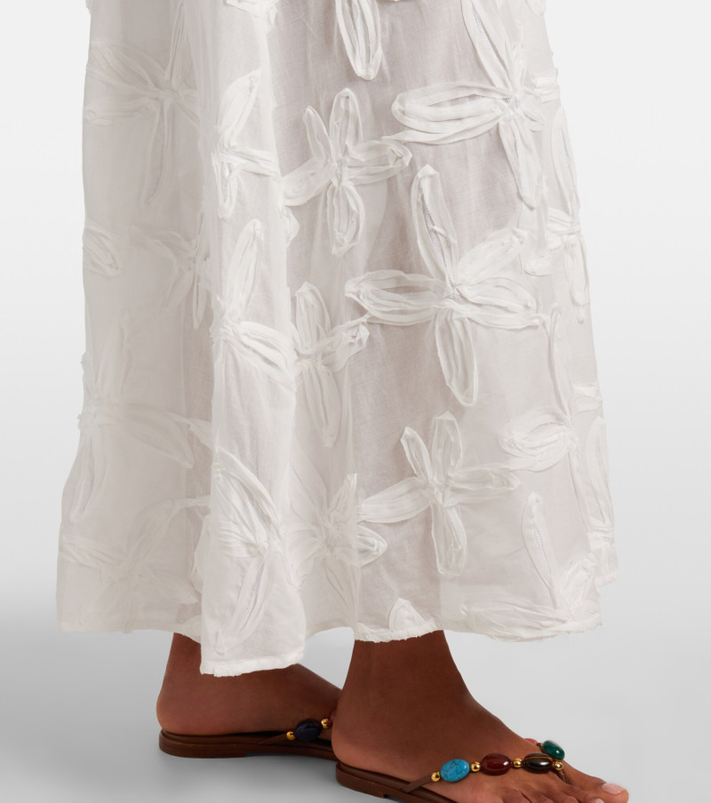 Coast Shell cotton midi skirt 4