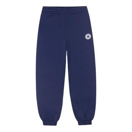 (WMNS) Converse Retro Chuck Knit Pant 'Navy' 10025889-A08 - 1