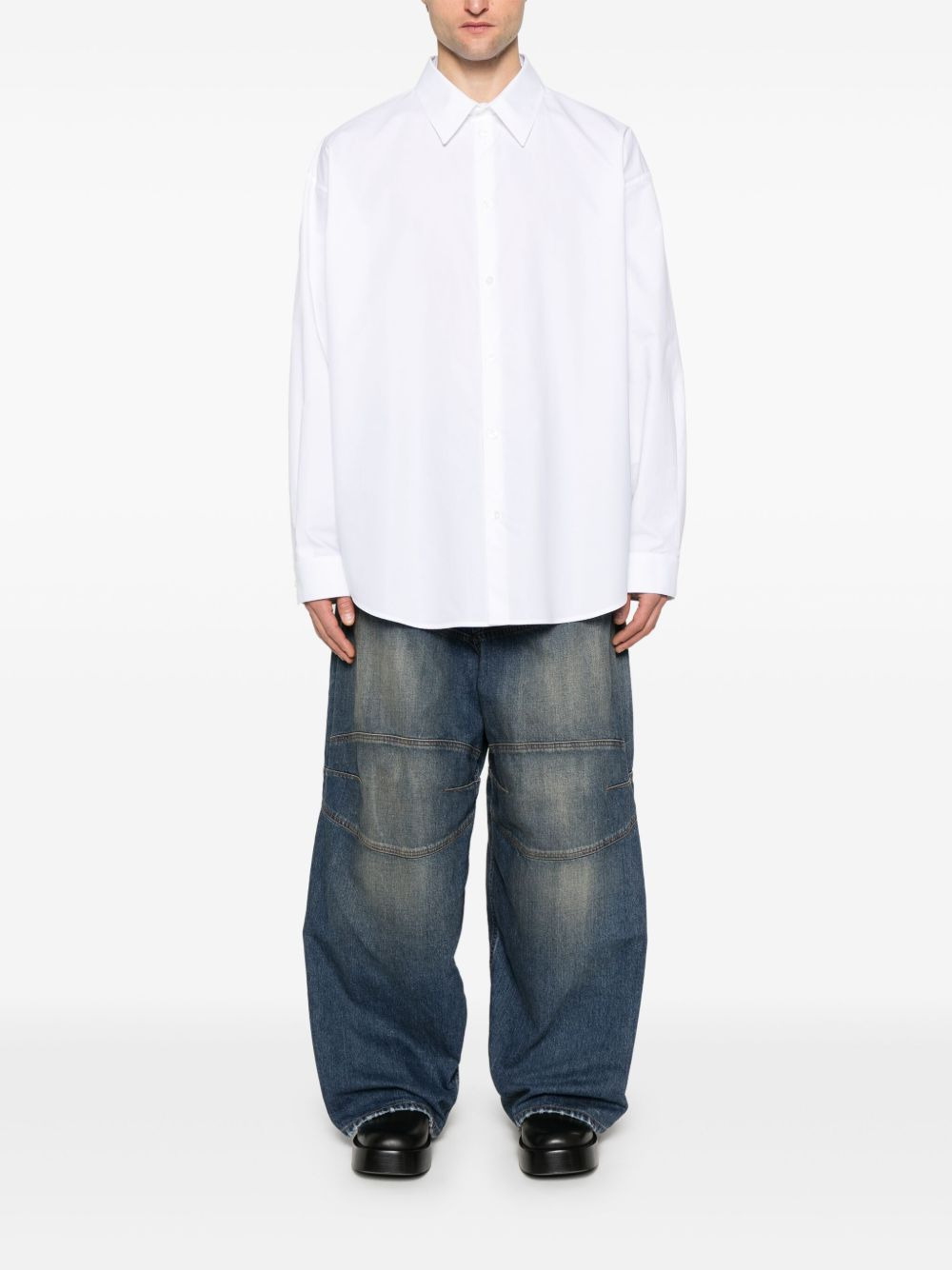 Balenciaga Men Relaxed Fit Shirt - 3