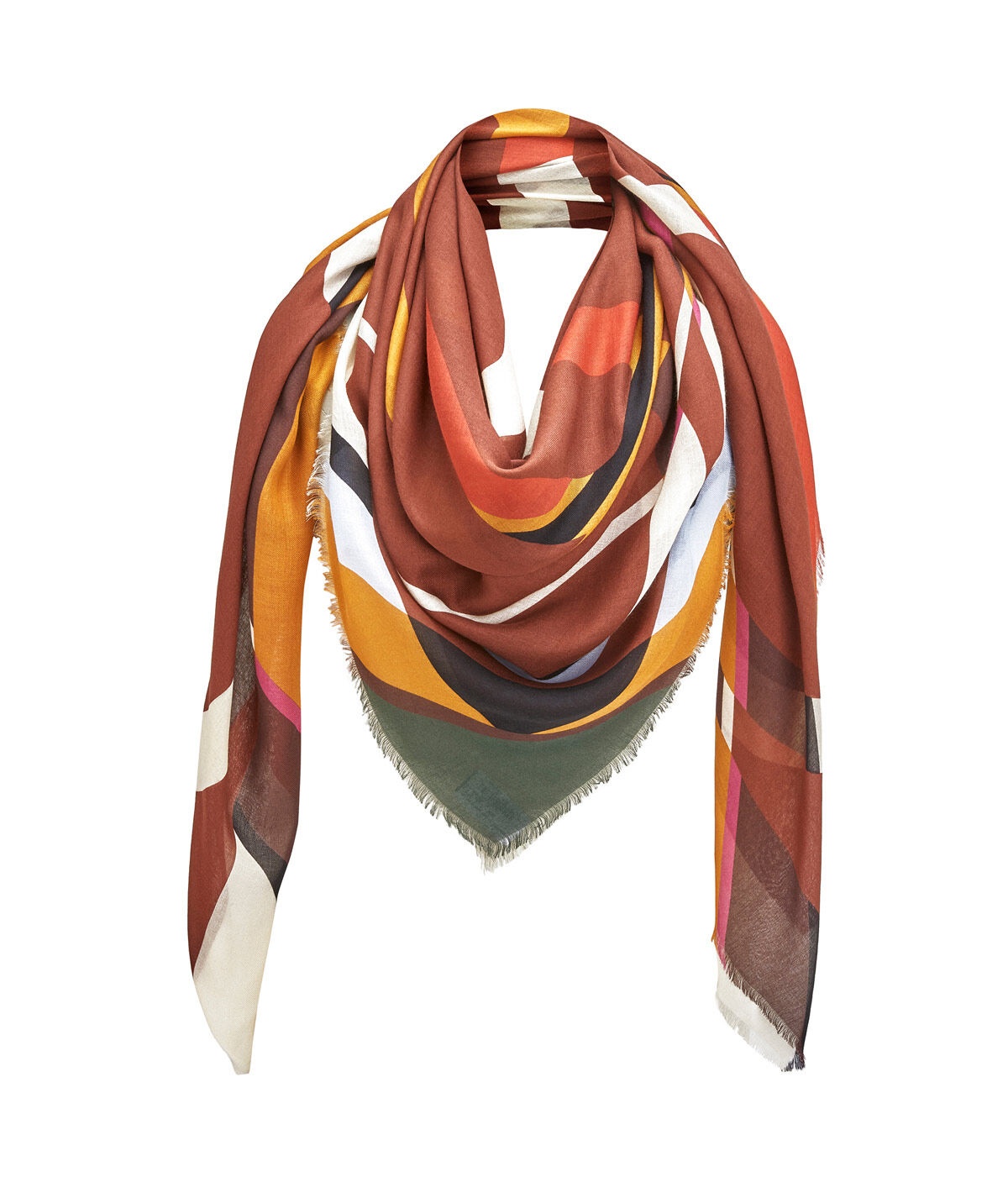 Scarf in modal and cashmere - 1