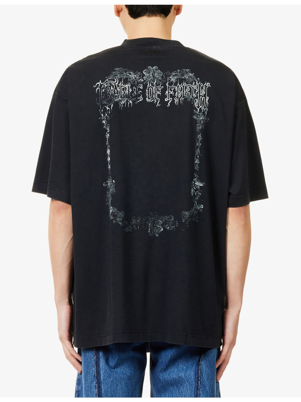 Printed Short-Sleeves Cotton-Jersey T-Shirt - 4