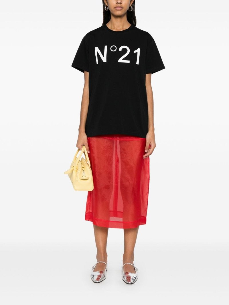 N°21 logo-print T-shirt outlook