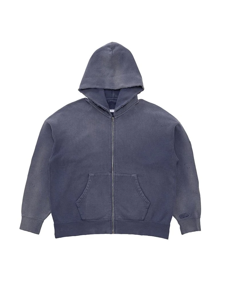 JUMBO SB SWEAT HOODIE F.Z. CRASH NAVY - 1