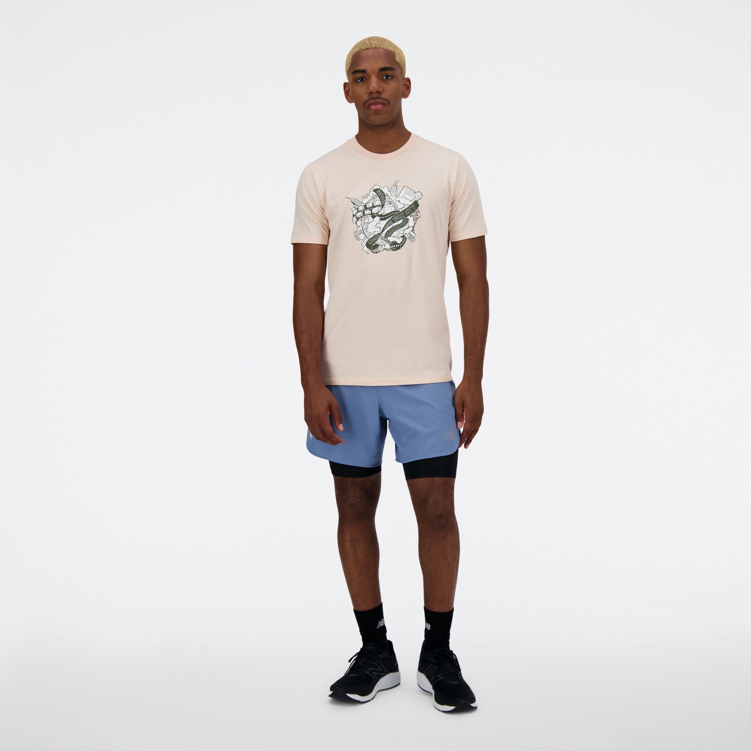 NYC Marathon Q Speed 6 Inch 2-in-1 Short - 6