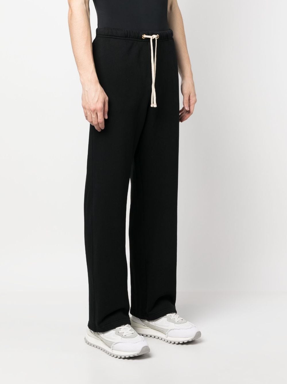 drawstring-fastening waist trousers - 3