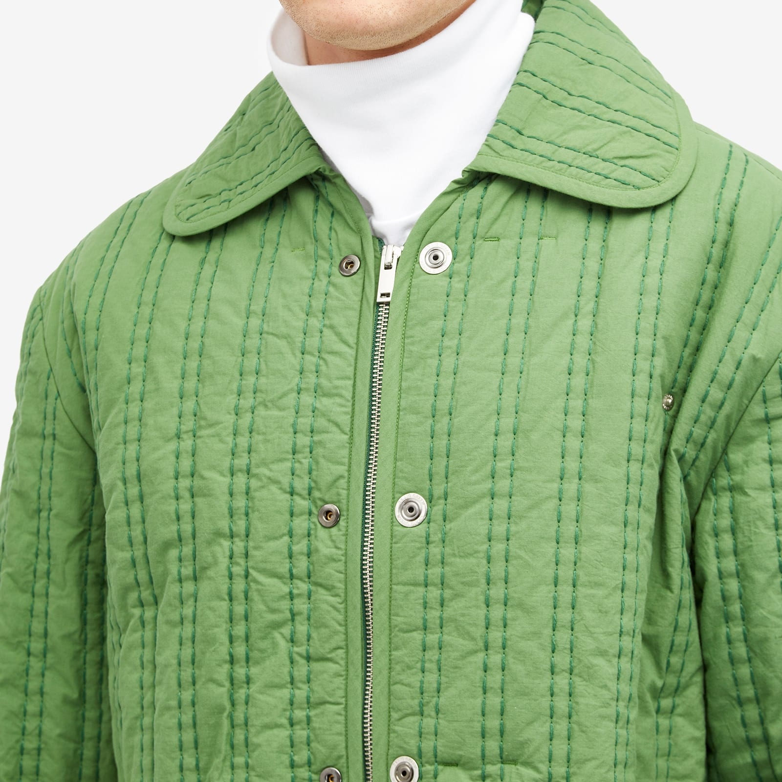 Craig Green Quilted Embroidery Jacket - 5