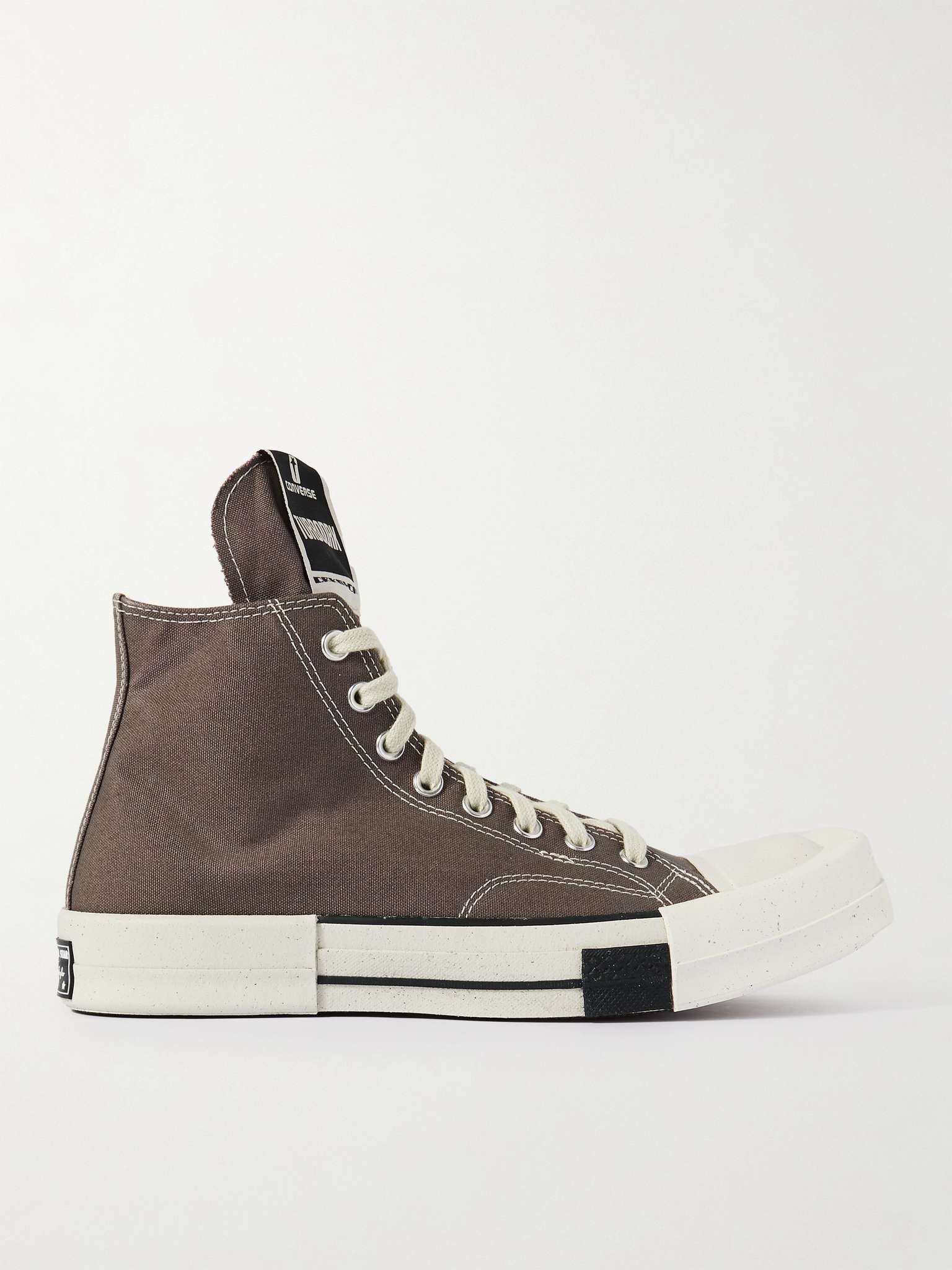 + Converse + DRKSHDW TURBODRK Chuck 70 Canvas High-Top Sneakers - 1