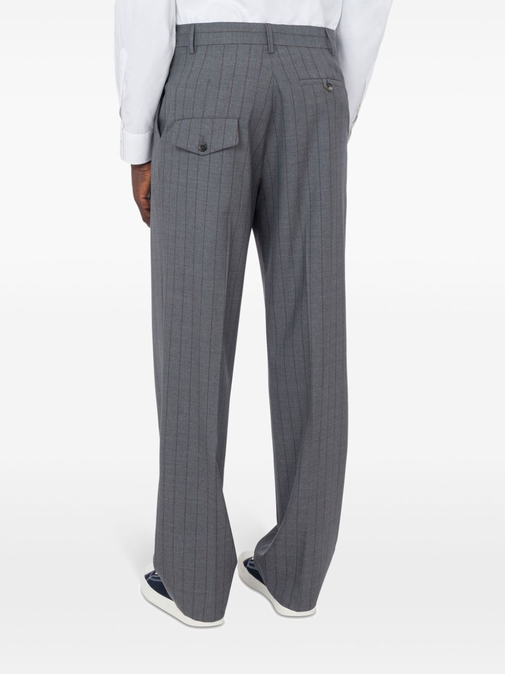 pinstripe trousers - 3