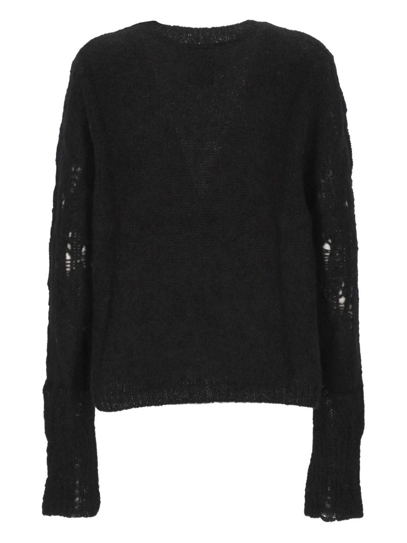 thom/krom distressed-finish sweater outlook