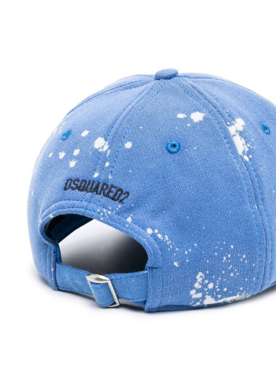 DSQUARED2 logo-print baseball cap outlook