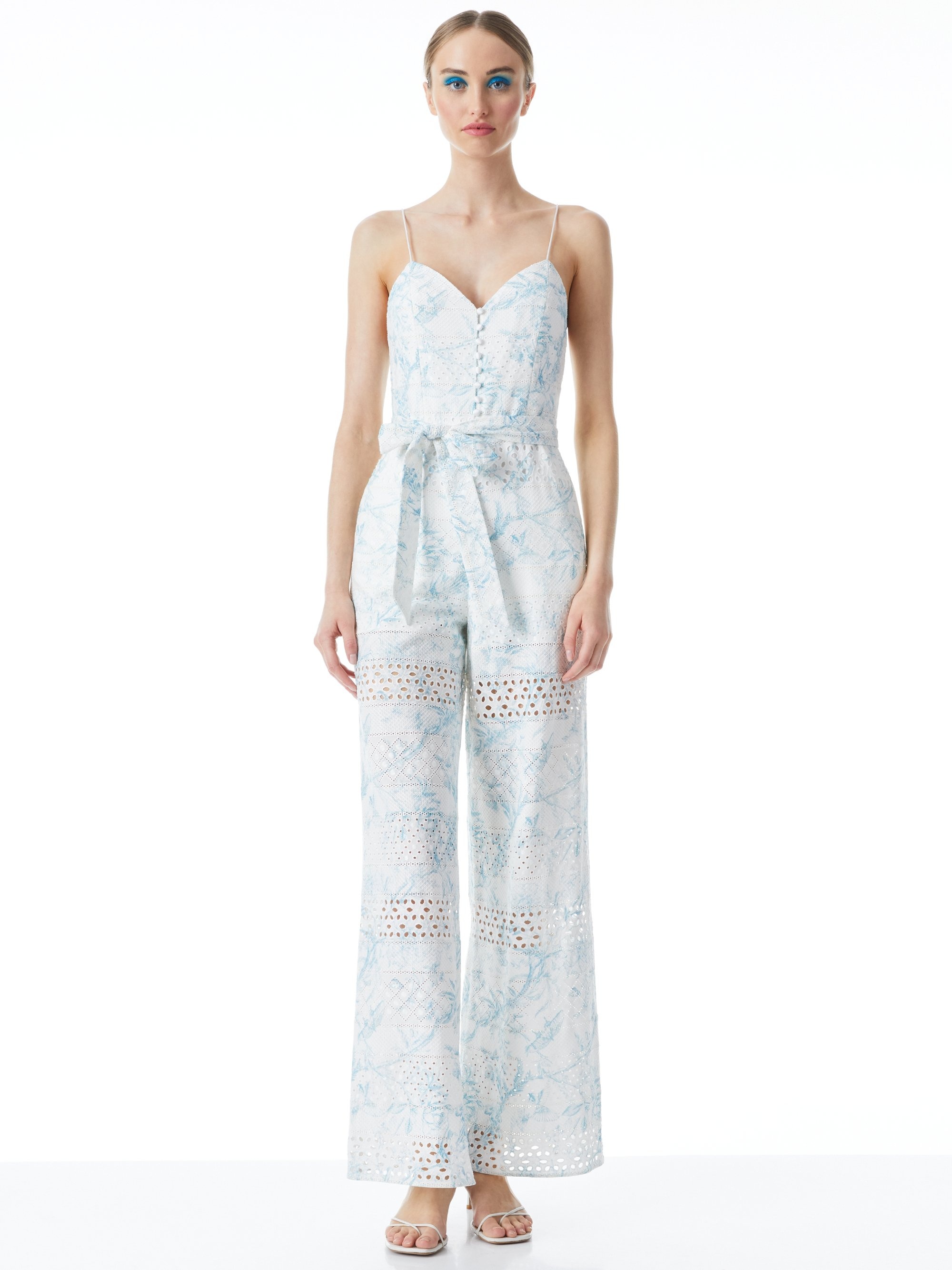 SHANTI JUMPSUIT WITH SMOCKED BACK - 2