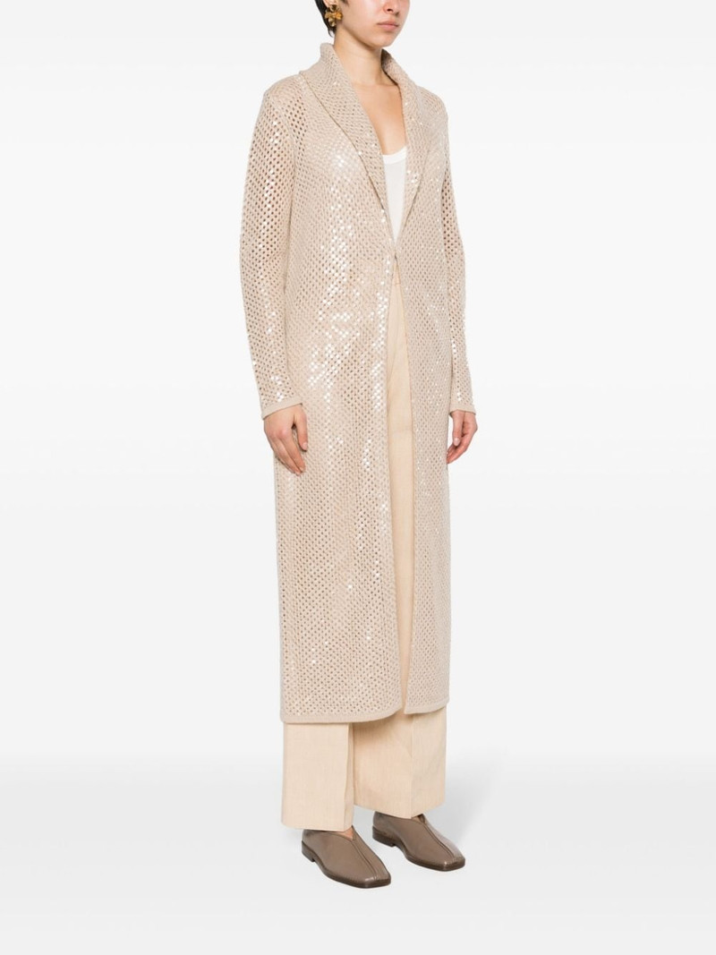 sequinned cashmere cardi-coat 3