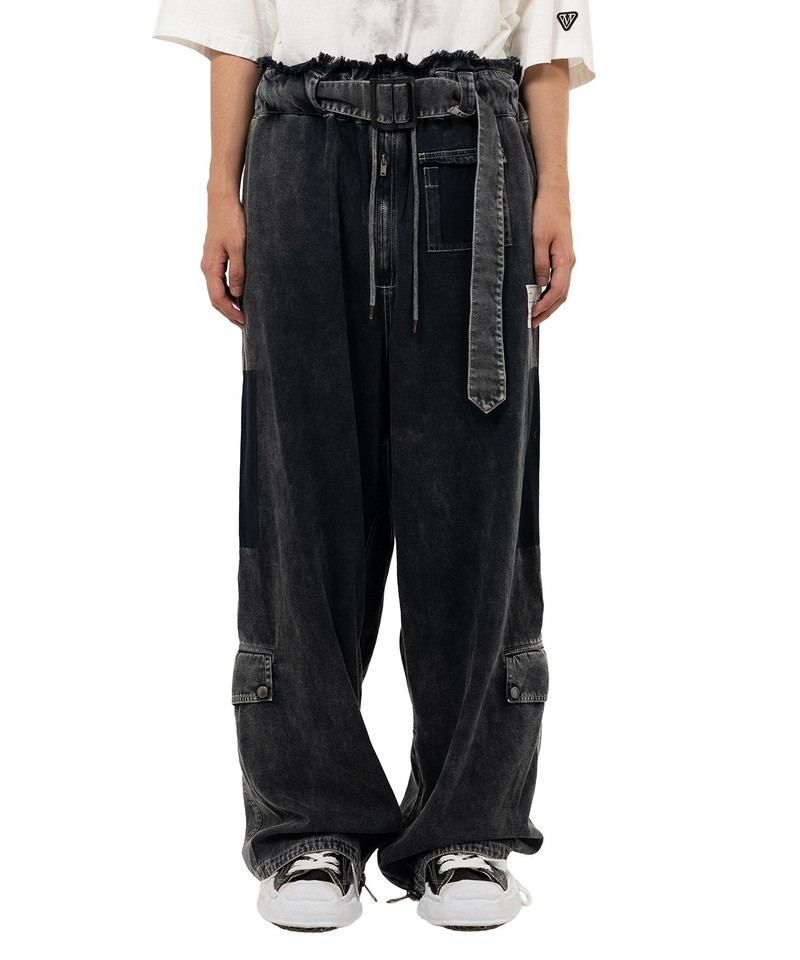 Maison MIHARAYASUHIRO Distressed Flight Pants outlook