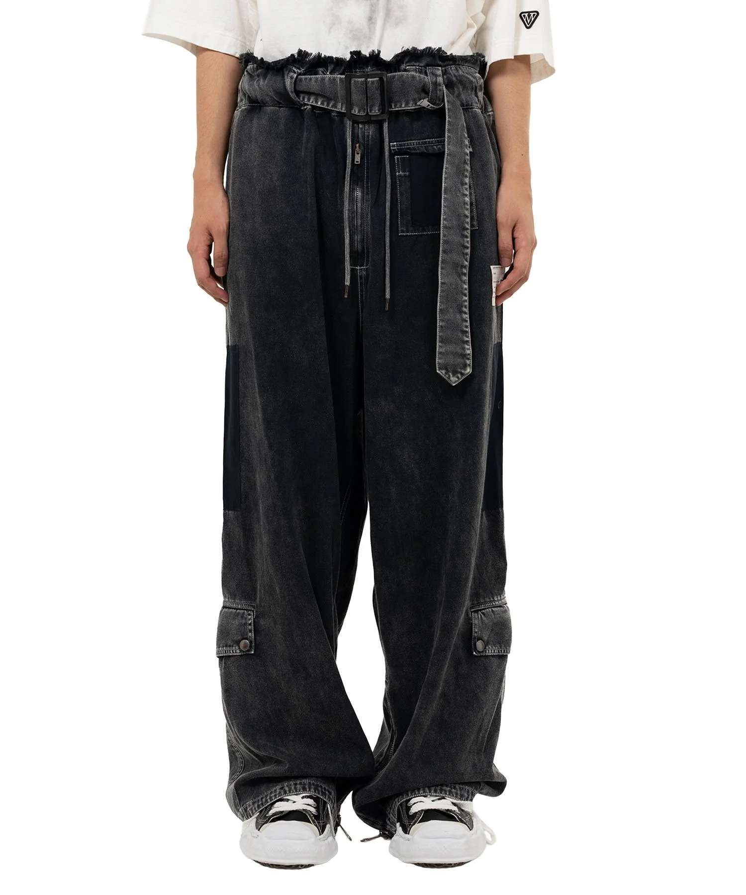 Distressed Flight Pants - 1