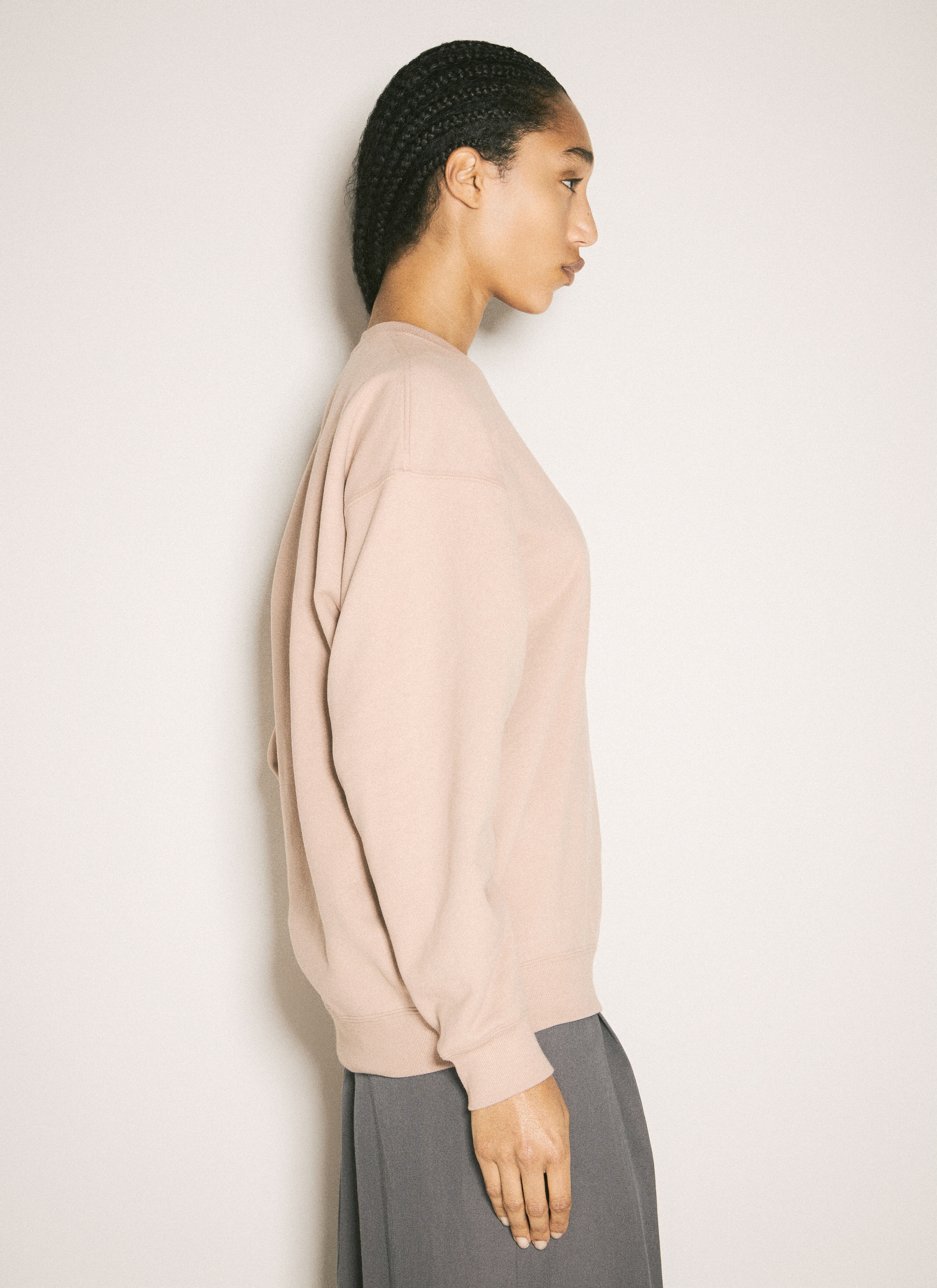 Logo Embroidery Sweatshirt - 4