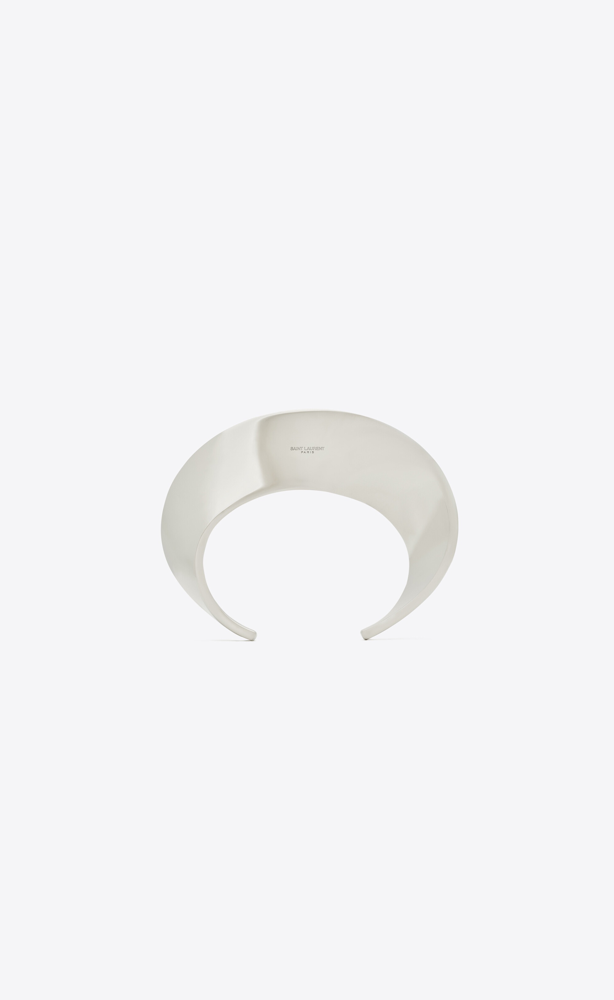swirl cuff in metal - 3