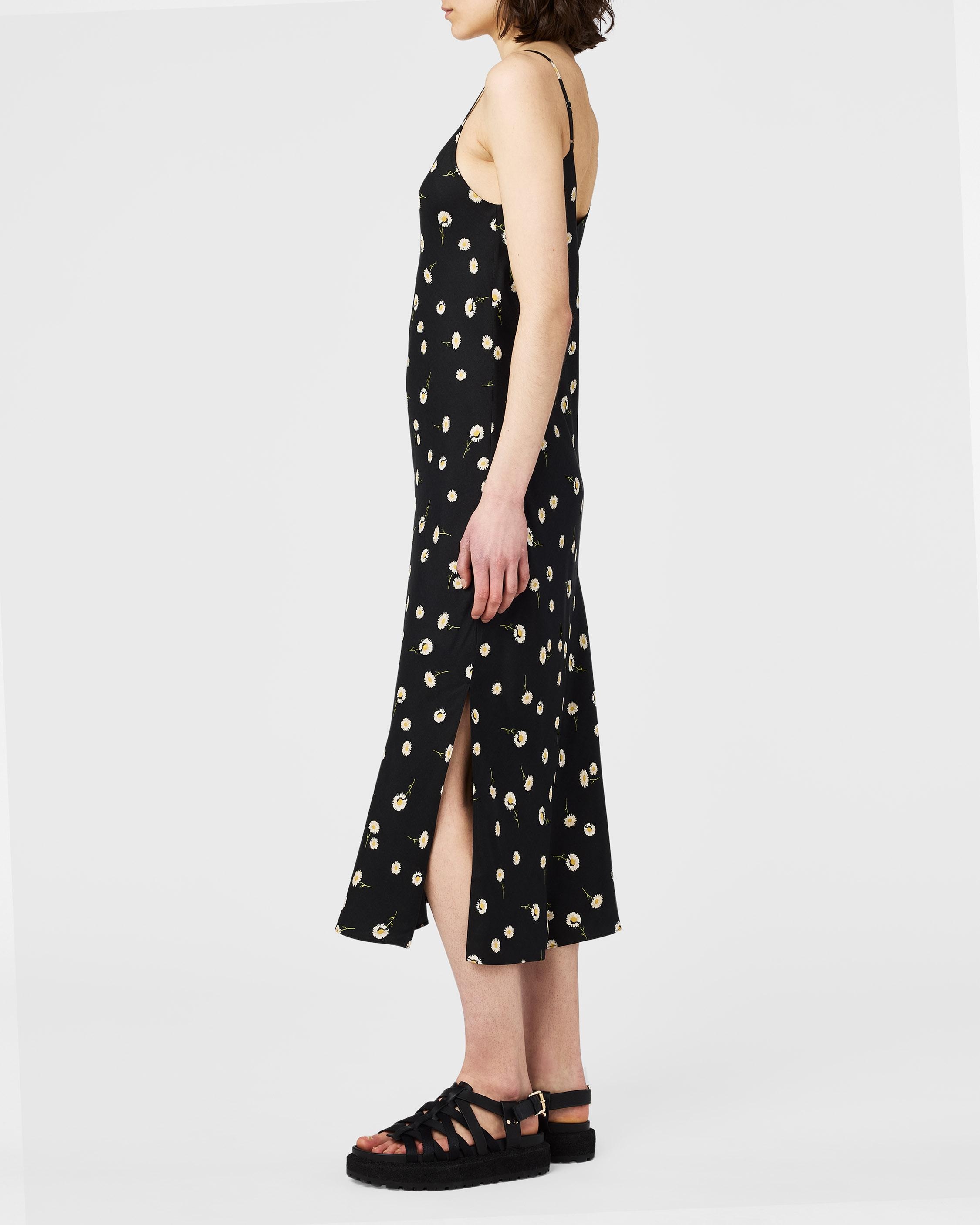 Mallory Floral Slip Midi Dress
Silk Rayon Dress - 2