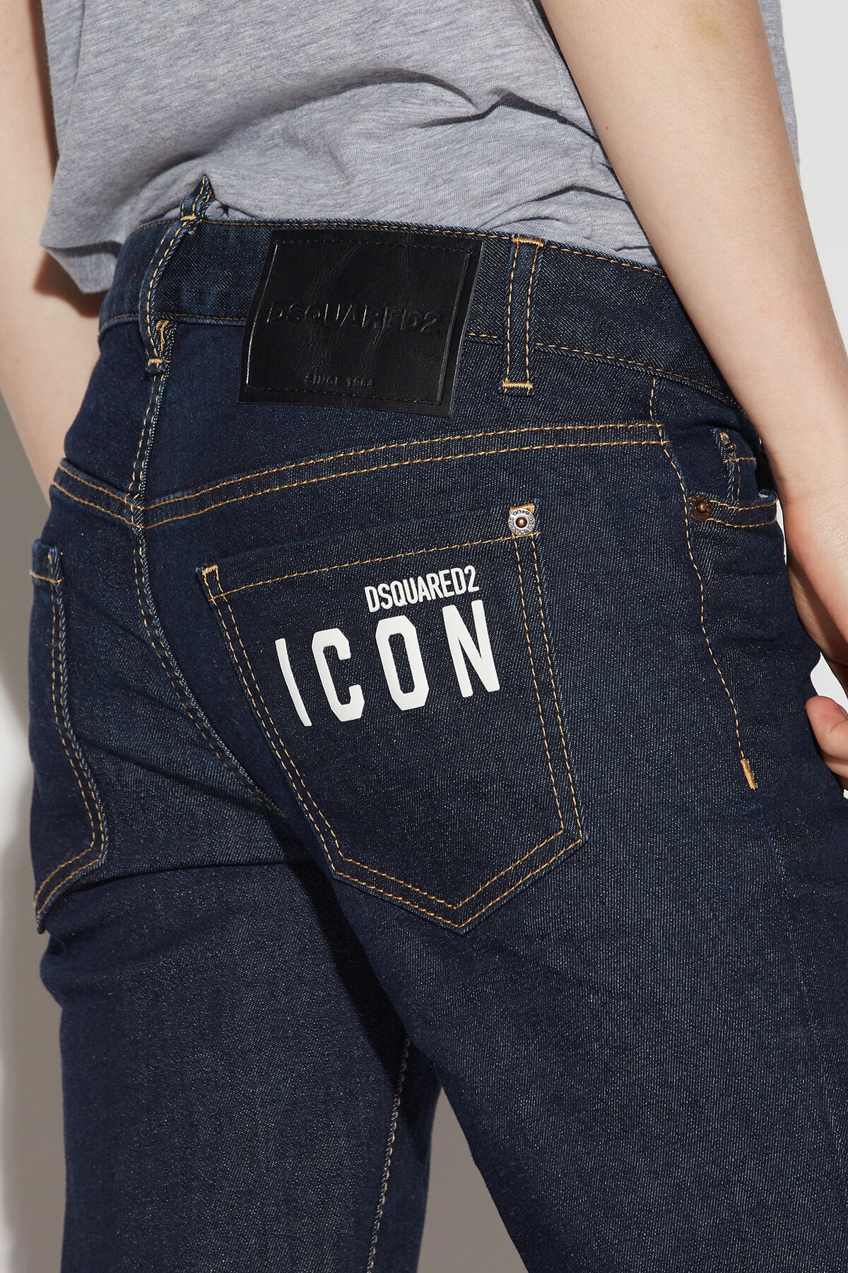 パンツ DSQUARED2 JEANS JENNIFER cropped 34 Dsquared2 - Blue 