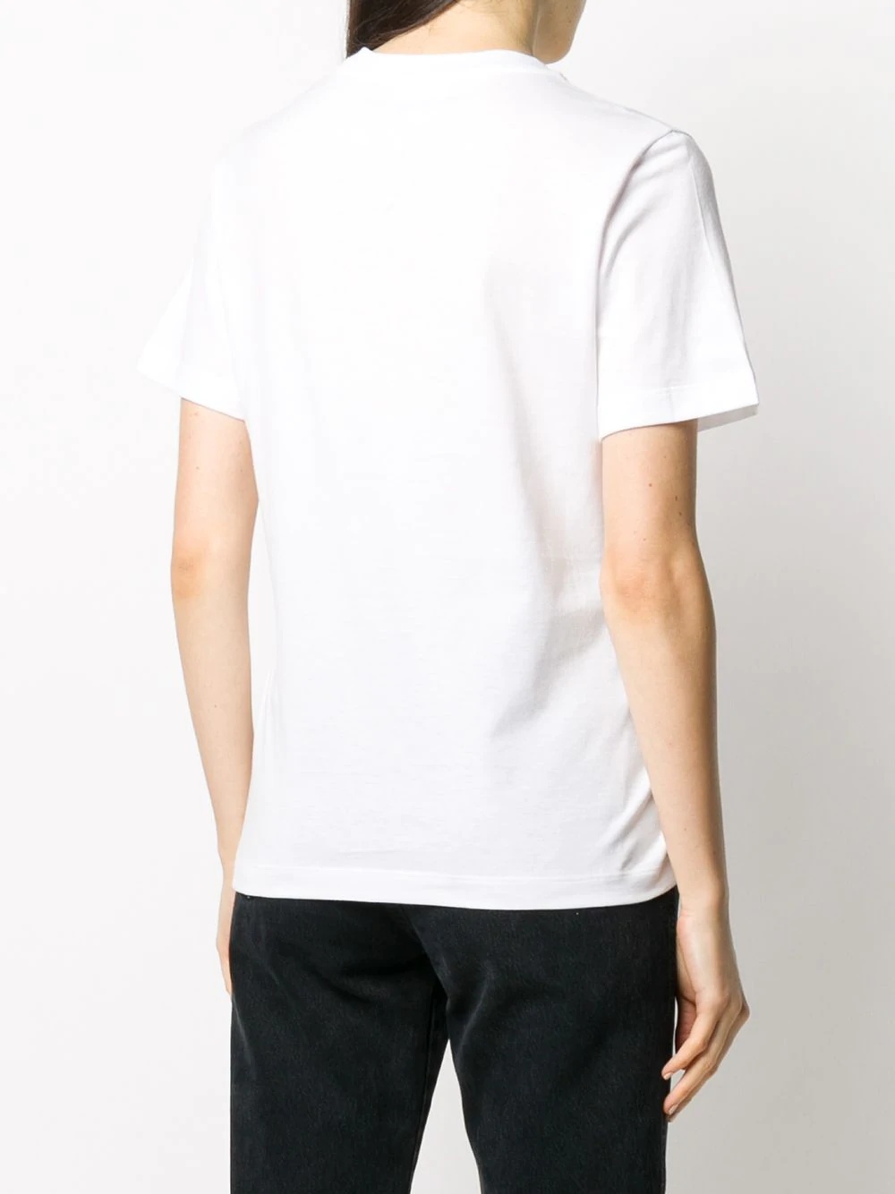 logo-print cotton T-shirt - 4