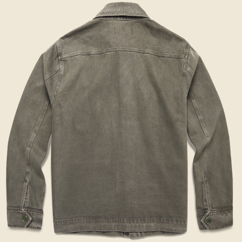 ALEX MILL Denim Work Jacket - Thyme outlook