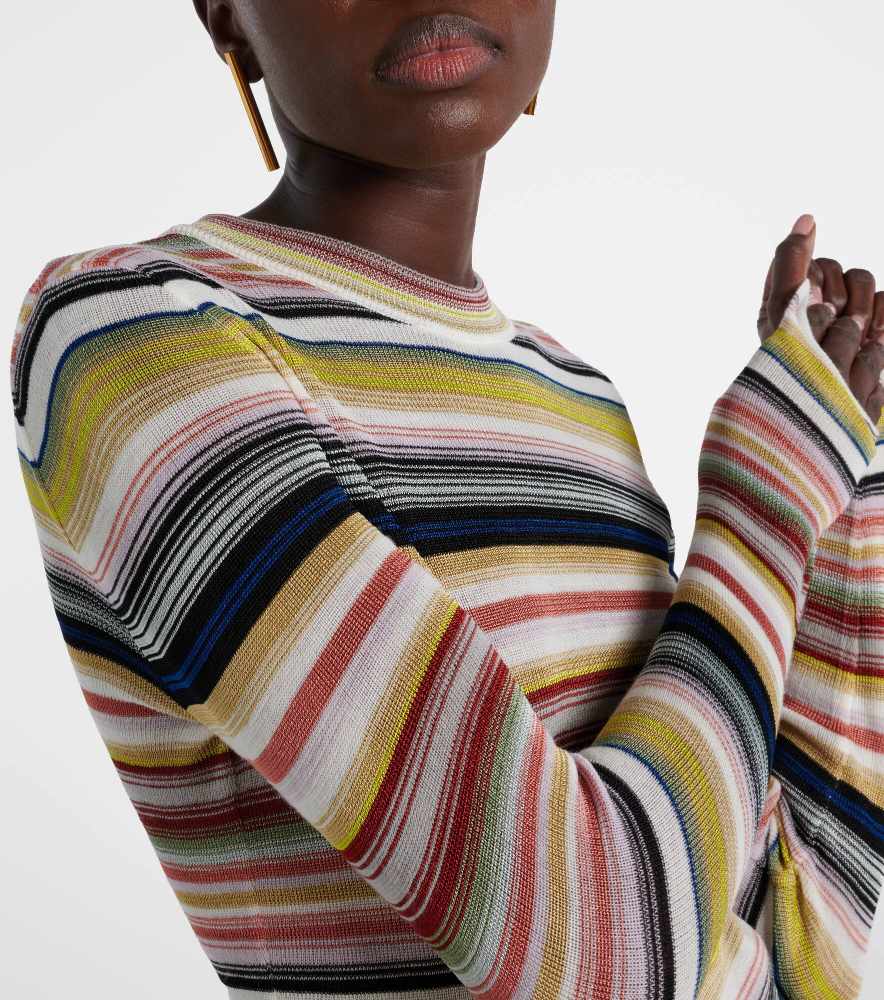 Striped sweater - 4