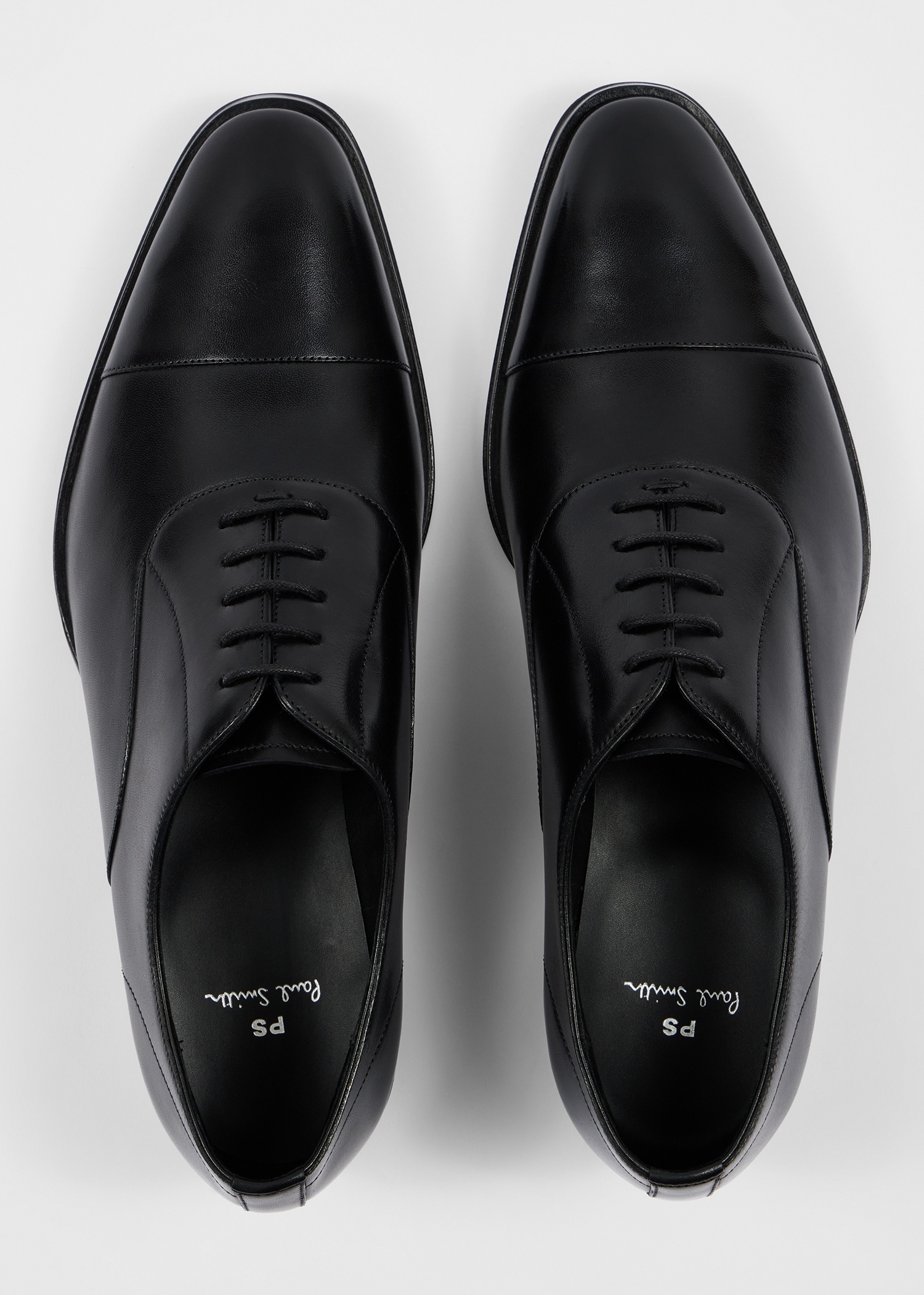 Black Leather 'Portman' Shoes - 5