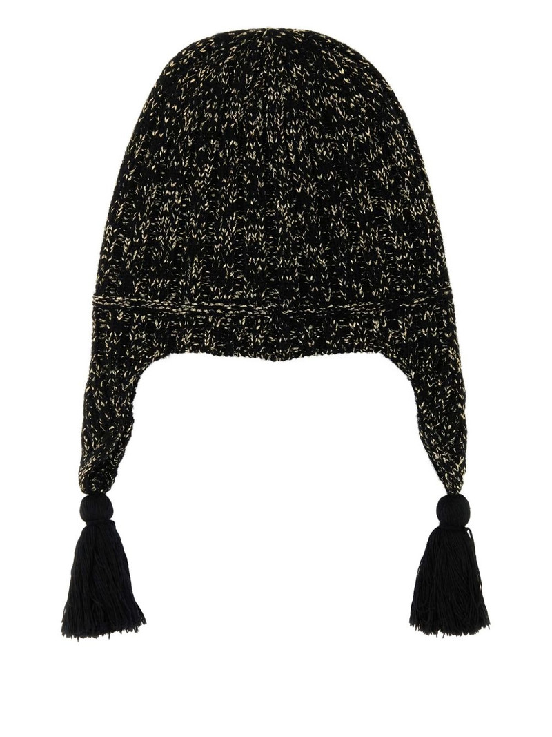 Valentino tassel-trimmed knitted hat outlook