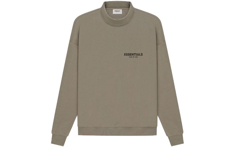Fear of God Essentials SS21 Pull-Over Mockneck Taupe FOG-SS21-553 - 2