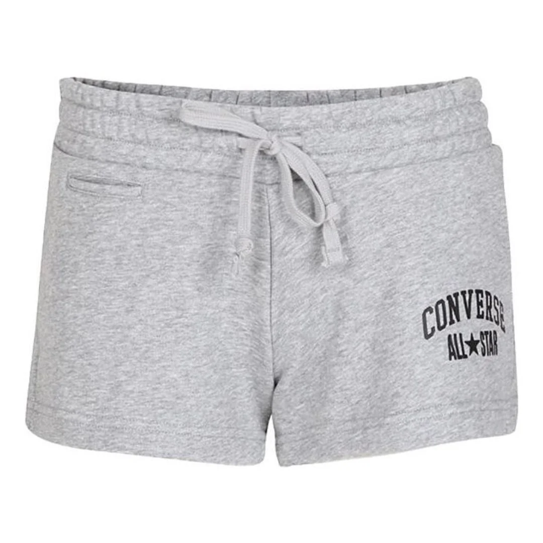 (WMNS) Converse All Star Running Shorts 'Grey Black' 10017829-A02 - 1