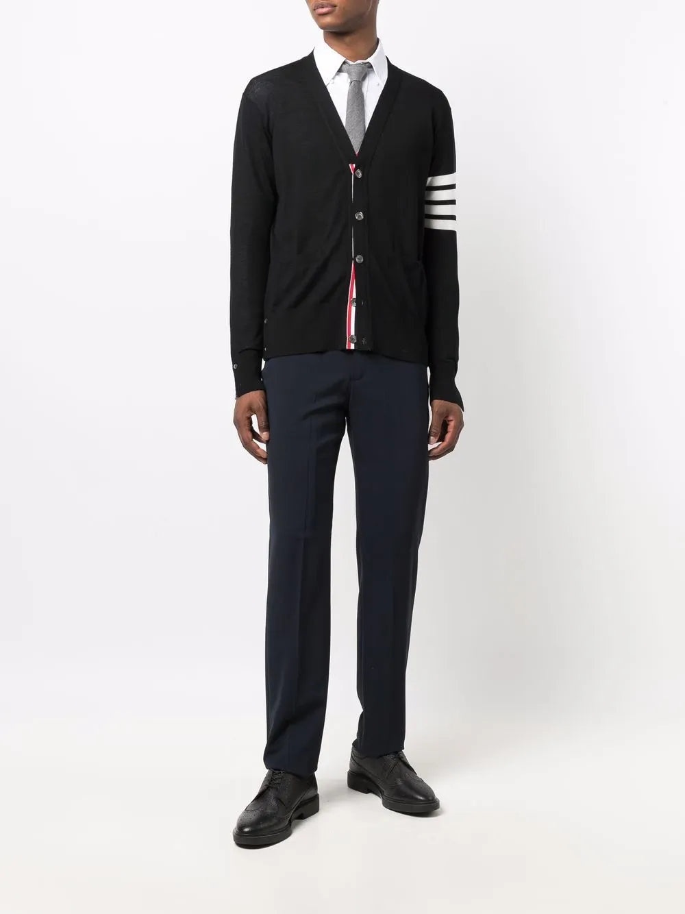Striped Cardigan - 2
